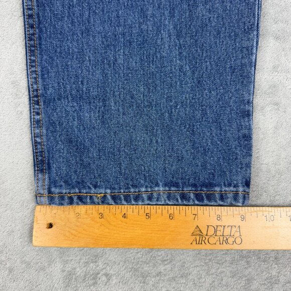 NWT LEVIS 550 Relaxed Fit Big & Tall Mens Tapered Leg Denim Jeans Grunge 44x32 - Picture 9 of 9